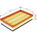 Luftfilter FIAT Stilo F 026 400 041