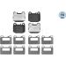 Bremsbelagsatz, Scheibenbremse MEYLE-PD: Advanced performance and design 025 231 5715/PD Bremsbelagsatz, Scheibenbremse MEYLE-PD: Advanced performance and design 025 231 5715/PD
