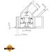Thermostat, Kühlmittel 725102 Thermostat, Kühlmittel 725102