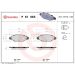 BREMBO Bremsklötze VA P 61 063 BREMBO Bremsklötze VA P 61 063