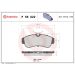 BREMBO Bremsklötze VA P 56 022 BREMBO Bremsklötze VA P 56 022