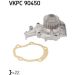 SKF Wasserpumpe VKPC 90450