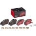 BREMBO Bremsklötze Xtra VA HONDA CR-V 06 XTRA LINE P 28 045X BREMBO Bremsklötze Xtra VA HONDA CR-V 06 XTRA LINE P 28 045X