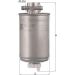 MAHLE Kraftstofffilter KL 197