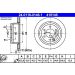 Bremsscheibe Mitsubishi T. Pajero 3.2 Di-D/3.8 07 24.0118-0146.1