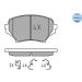 Bremsbelagsatz Mazda P. Mx-5 1.8-2.0 05- Mit Sensor 025 242 9714/W Bremsbelagsatz Mazda P. Mx-5 1.8-2.0 05- Mit Sensor 025 242 9714/W