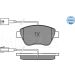 Bremsbelagsatz Fiat S. 500/Doblo/Fiorino/Idea/Qubo/Stilo 01- Mit Sensor MEYLE-ORIGINAL: True to OE 025 237 0517/W