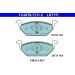 Bremsbelagsatz Skoda P. Citigo/Fabia/Octavia/Rapid/Roomster 99- Keramik 13.0470-7111.2 Bremsbelagsatz Skoda P. Citigo/Fabia/Octavia/Rapid/Roomster 99- Keramik 13.0470-7111.2