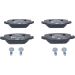 Bremsbelagsatz Alfa T. 159/Brera/Spider 05-11 13.0460-2707.2