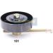 Japanparts Umlenk- / Führungsrolle, Keilrippenriemen RP-101