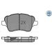 Bremsbelagsatz Ford P. B-Max/Fiesta/Transit 1,0-1,6 12 025 251 3417/PD Bremsbelagsatz Ford P. B-Max/Fiesta/Transit 1,0-1,6 12 025 251 3417/PD