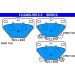 Bremsbelagsatz Toyota T. Corolla/Yaris 1,0-1,8/1,4-2,0 D-4D 99-05 13.0460-5812.2 Bremsbelagsatz Toyota T. Corolla/Yaris 1,0-1,8/1,4-2,0 D-4D 99-05 13.0460-5812.2