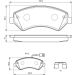 Bremsklötze FIAT 0 986 494 589
