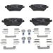 Bremsbelagsatz Vw T. A3/Tt/Golf Vi/Passat/Eos/Superb 4X4 13.0460-2887.2