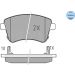 Bremsbelagsatz Kia P. Venga 10- Mit Sensor 025 251 8419/W