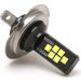 LED Nebelscheinwerfer Birne Lampe H7 PX26D 12x 3030 LED Technik Weiß