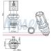 NISSENS Sensor, Kühlmitteltemperatur 207048 FIRST FIT