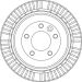 Bremsscheibe Land Rover T. Disc DF4794 Bremsscheibe Land Rover T. Disc DF4794