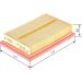 Luftfilter TOYOTA F 026 400 438
