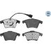 Bremsbelagsatz Vw P. T5 03- 1.9-3.2 Ko A 16 MEYLE-PD: Advanced performance and design 025 237 4619/PD