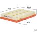 FILTRON Luftfilter AP 074/8