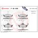BREMBO Bremsklötze VA P 50 039 BREMBO Bremsklötze VA P 50 039