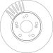 Bremsscheibe Honda P. Accord 03 DF4429 Bremsscheibe Honda P. Accord 03 DF4429
