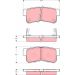 Bremsbelagsatz Hyundai T. Santa F GDB3258 Bremsbelagsatz Hyundai T. Santa F GDB3258
