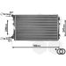 VAN WEZEL Kühler, Motorkühlung 58002338 IR PLUS