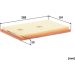 FILTRON Luftfilter AP 062/1