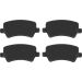 Bremsklötze HA FORD Galaxy,S-Max,S60,XC60,S80 06 COTEC GDB1685