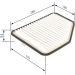 Luftfilter F 026 400 162 Luftfilter F 026 400 162