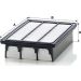 Mann & Hummel Luftfilter PKW Hyundai Santa Fe II 06 C 2735