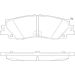 Bremsklotz TOYOTA PRIME LINE P 83 192 Bremsklotz TOYOTA PRIME LINE P 83 192
