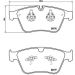 BREMBO Bremsklötze VA MERCEDES W164/W251 63 AMG 06 PRIME LINE P 50 105