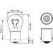 P21W 12V 21W PURE LIGHT BOSCH KFZ-GLUEHLAMPE, 2-Blister Pure Light BL 1987301017