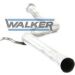 64 / Auspuffrohr Mitte PEUGEOT 206 1.9D 51KW 09.98-11.01 7580