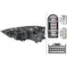 SCHEINWERFER R HELLA AUDI A1 10-18 1EL 354 838-061