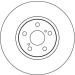 Bremsscheibe Toyota P. Avensis DF4100 Bremsscheibe Toyota P. Avensis DF4100