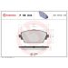 BREMBO Bremsklötze VA P 56 044 BREMBO Bremsklötze VA P 56 044