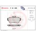 BREMBO Bremsklötze HA P 61 095 BREMBO Bremsklötze HA P 61 095