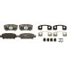 Bremsklötze HA DODGE Caliber,JEEP Compass, 06 GDB4143 Bremsklötze HA DODGE Caliber,JEEP Compass, 06 GDB4143