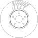 82 481 136 Bremsscheibe VA re DF4856S 82 481 136 Bremsscheibe VA re DF4856S