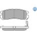Bremsbelagsatz Mitsubishi T. Galant 92- Mit Sensor MEYLE-ORIGINAL: True to OE 025 217 0615/W