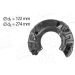 BREMSANKERBLECH V L D:274 MINI R50,R52,R53,R60 01-13 57128