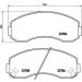 BREMBO Bremsklötze VA P 99 003 BREMBO Bremsklötze VA P 99 003