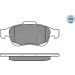 Bremsbelagsatz Citroen P. Berlingo/C4/Ds4 08 025 245 3818/PD Bremsbelagsatz Citroen P. Berlingo/C4/Ds4 08 025 245 3818/PD
