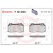 BREMBO Bremsklötze Xtra VA P 50 053X