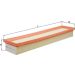 MAHLE Luftfilter LX 1745