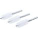 BGS Nylonbürste 18 mm Antrieb Außensechskant 6,3 mm (1/4 ) 3-tlg 3078-18-N